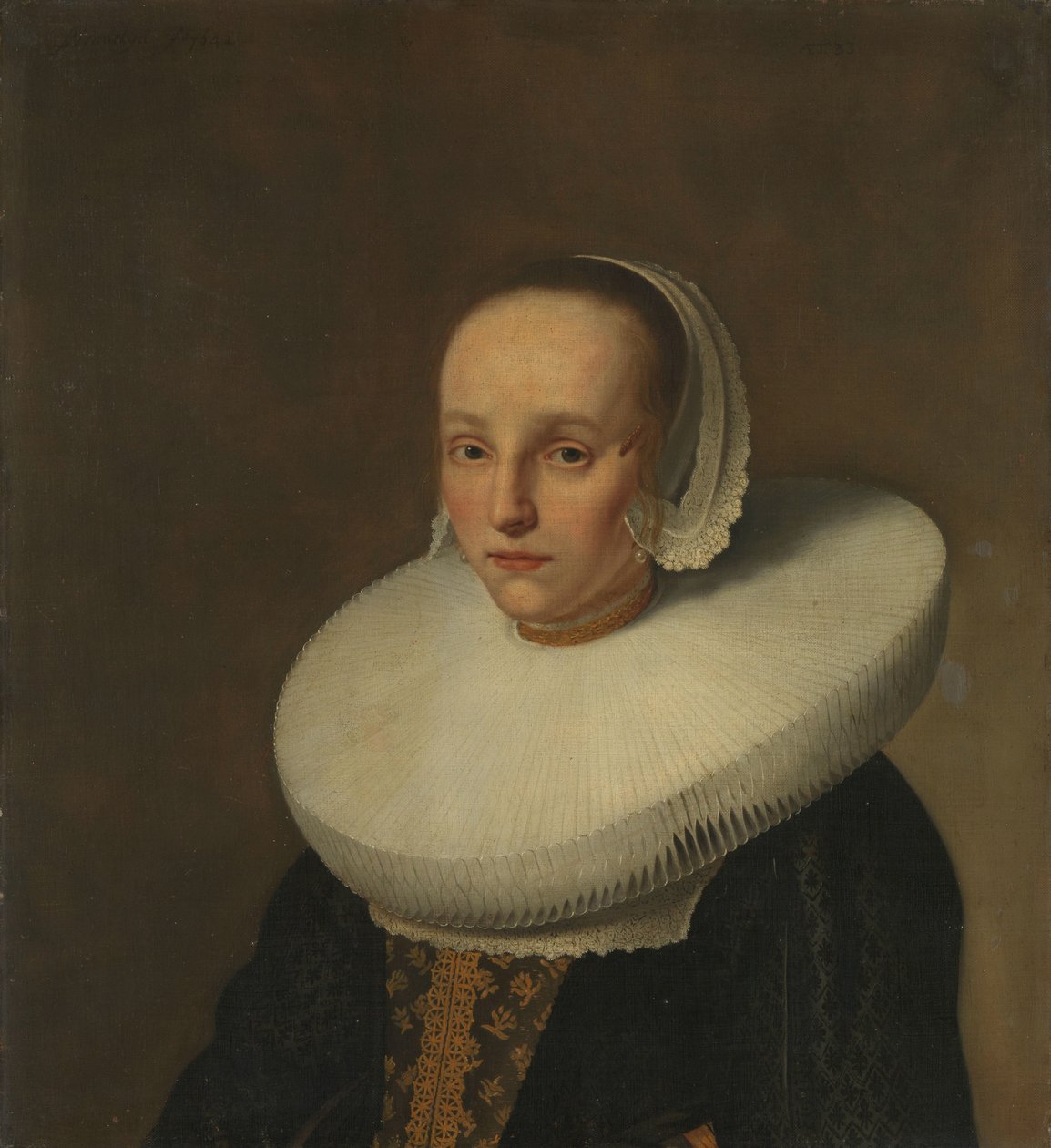 Anna van der Doesin muotokuva (1609-1650) tekijältä Paulus Hennekyn