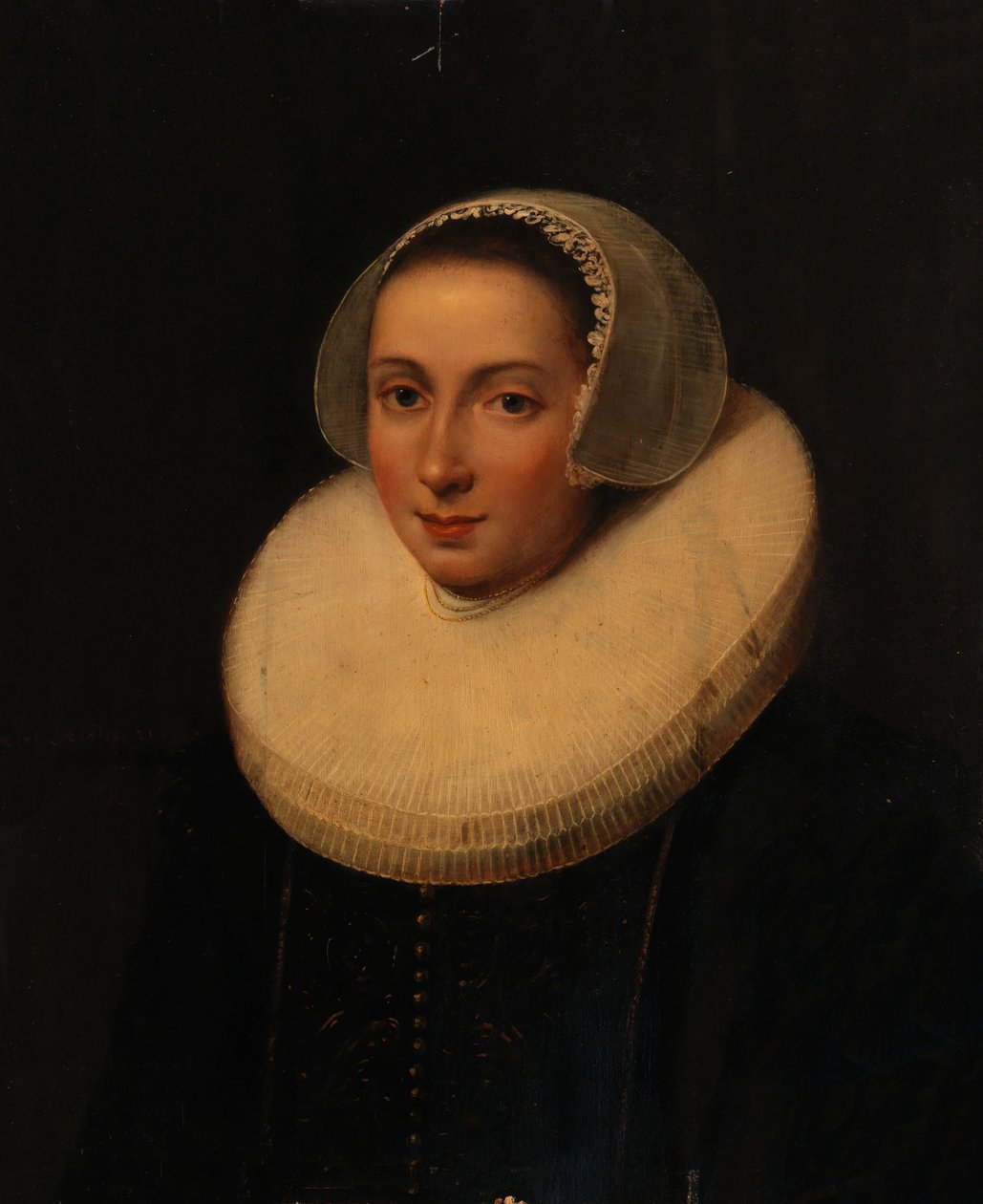 Naisen muotokuva, 1600-luvun alku tekijältä Paulus Moreelse
