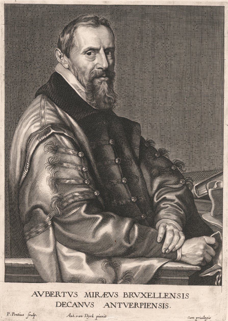 Aubertus Mireus Brysselistä, Antwerpenin dekaani tekijältä Paulus Pontius