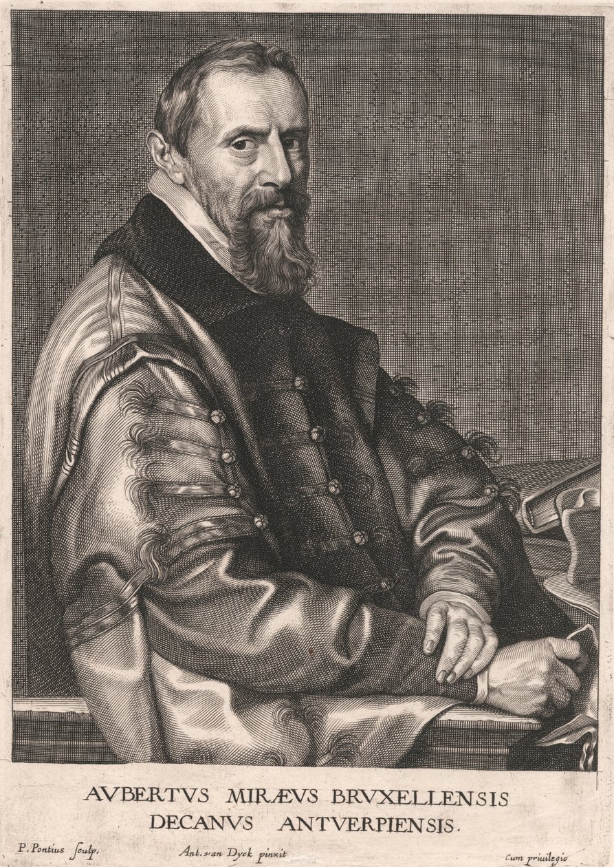 Aubertus Mireus Brysselistä, Antwerpenin dekaani tekijältä Paulus Pontius