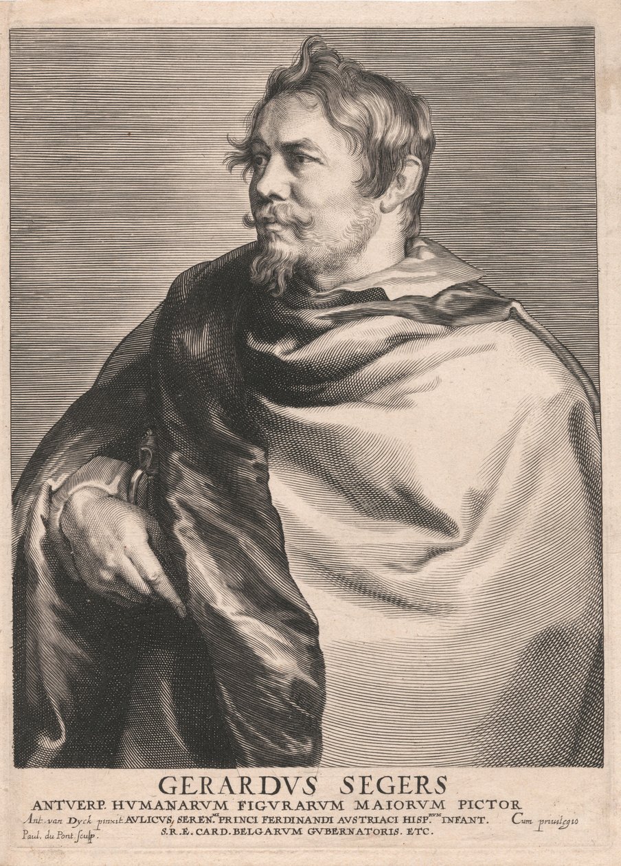 Gerardus Segers tekijältä Paulus Pontius