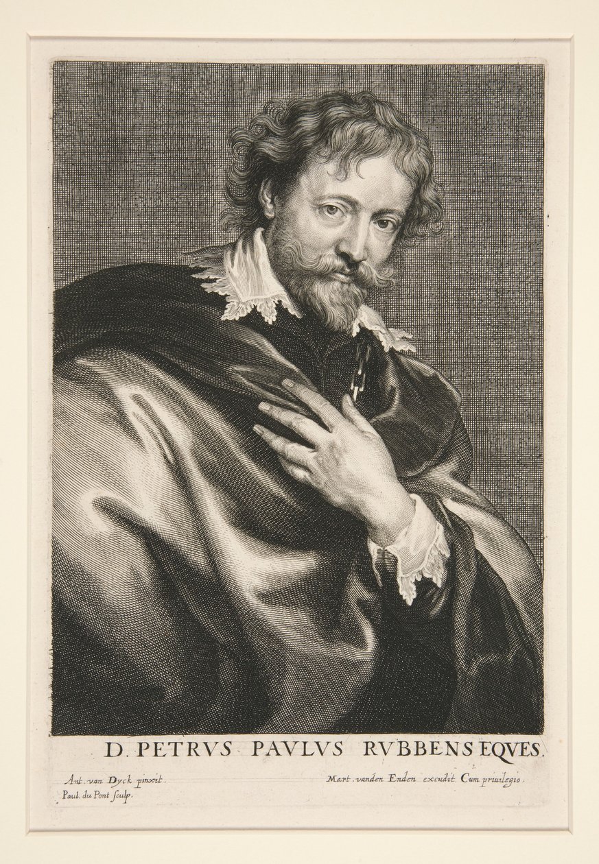 Peter Paul Rubens (1577–1640) tekijältä Paulus Pontius