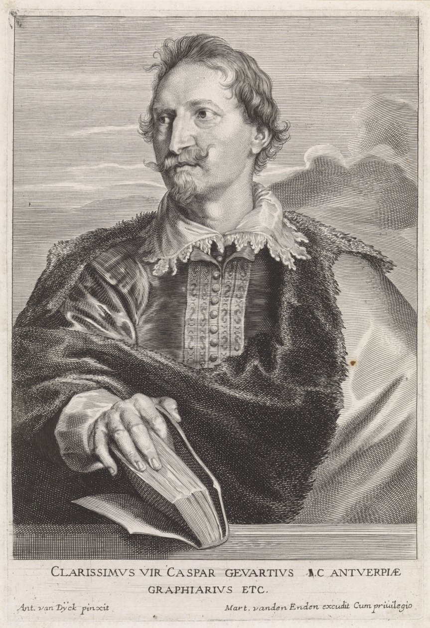 Juristi Jan-Gaspar Gevartiusin muotokuva tekijältä Paulus Pontius