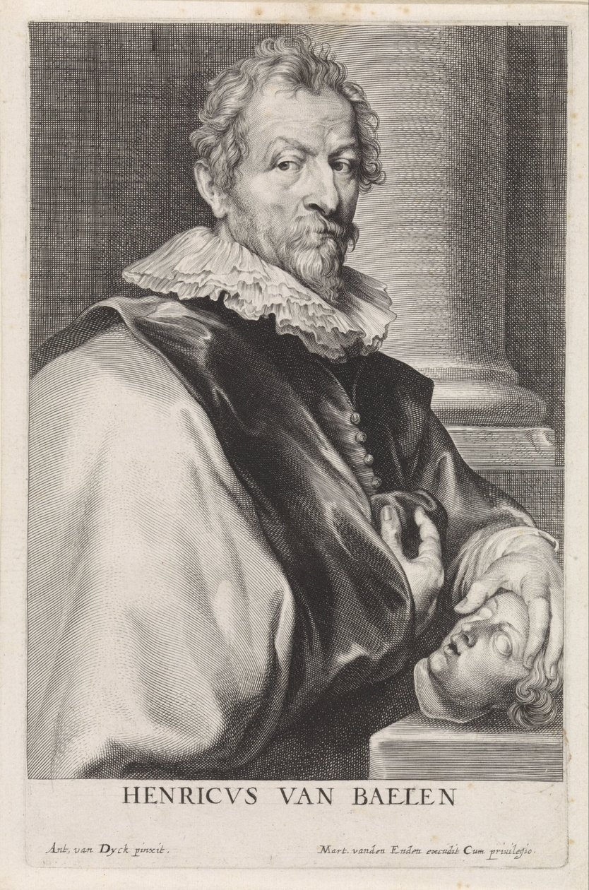Maalari Hendrik van Balenin muotokuva (I) tekijältä Paulus Pontius