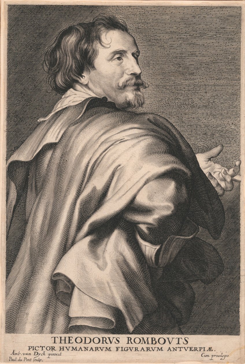 Theodorus Rombouts tekijältä Paulus Pontius