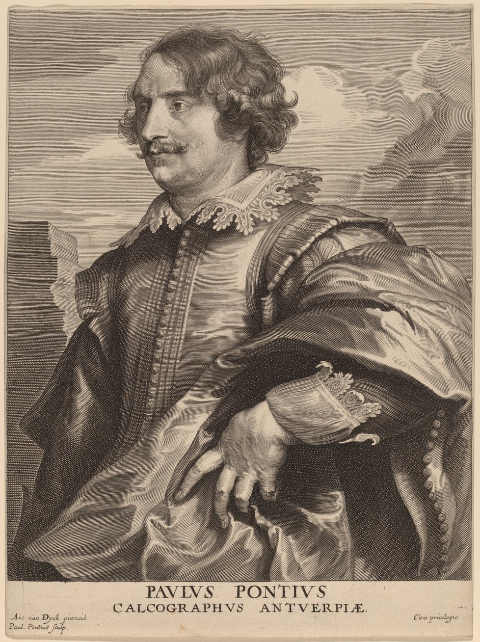 Paulus Pontius tekijältä Paulus Pontius after Sir Anthony van Dyck