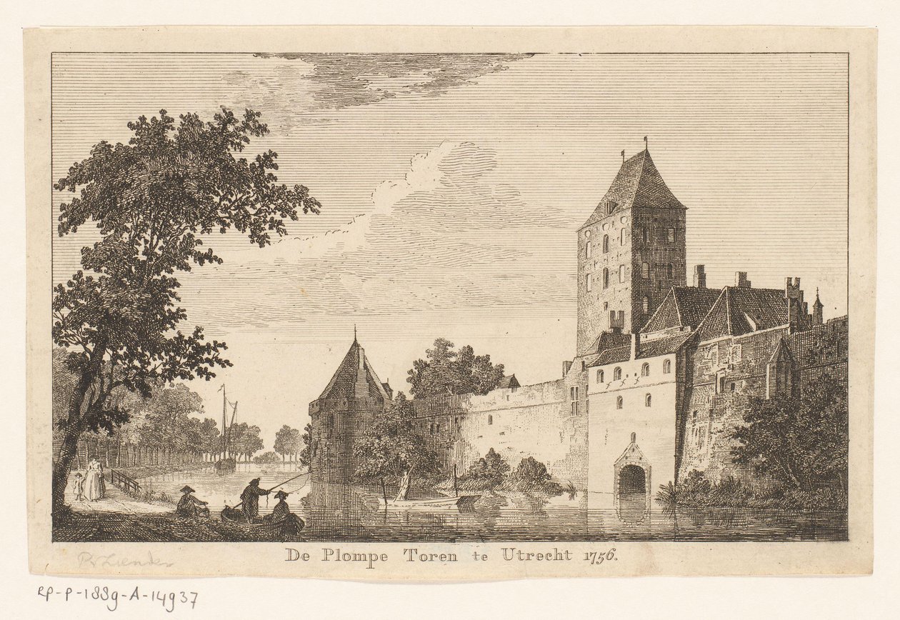 Vista del Plompe Toren a Utrecht, 1756 El Plompe Toren a Utrecht 1756 (títol a l