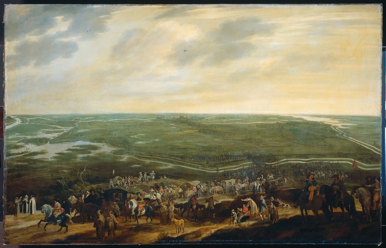 Voitettu espanjalainen varuskunta lähti s-Hertogenboschista 17. syyskuuta 1629 tekijältä Pauwels van Hillegaert