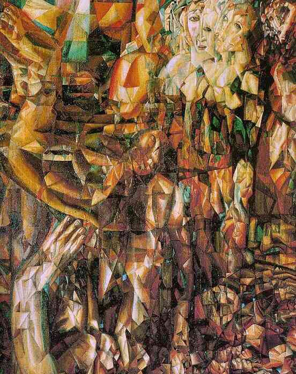 Pariskunta, 1912 tekijältä Pawel Nikolajewitsch Filonow