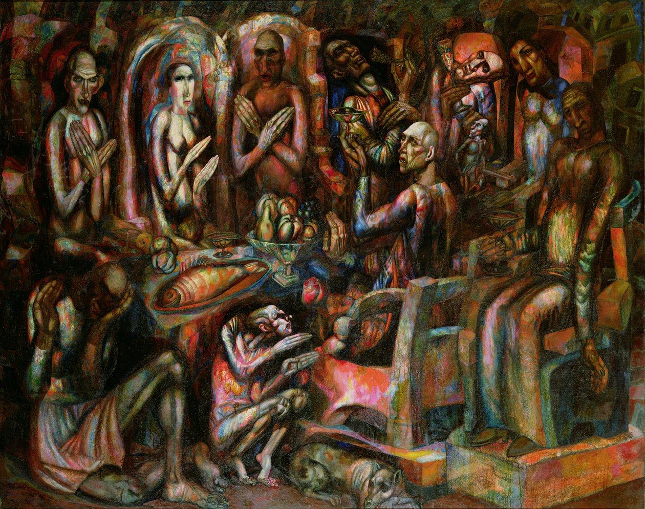 Kuninkaiden juhla, 1913 tekijältä Pawel Nikolajewitsch Filonow