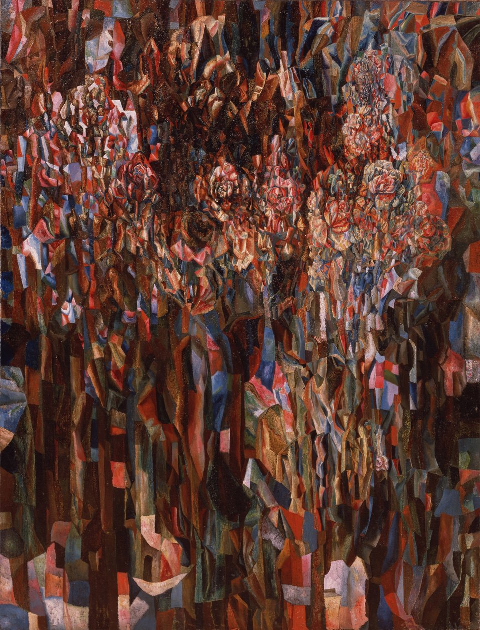 Maailman kukinnanajan kukat, 1915 tekijältä Pavel Nikolayevich Filonov