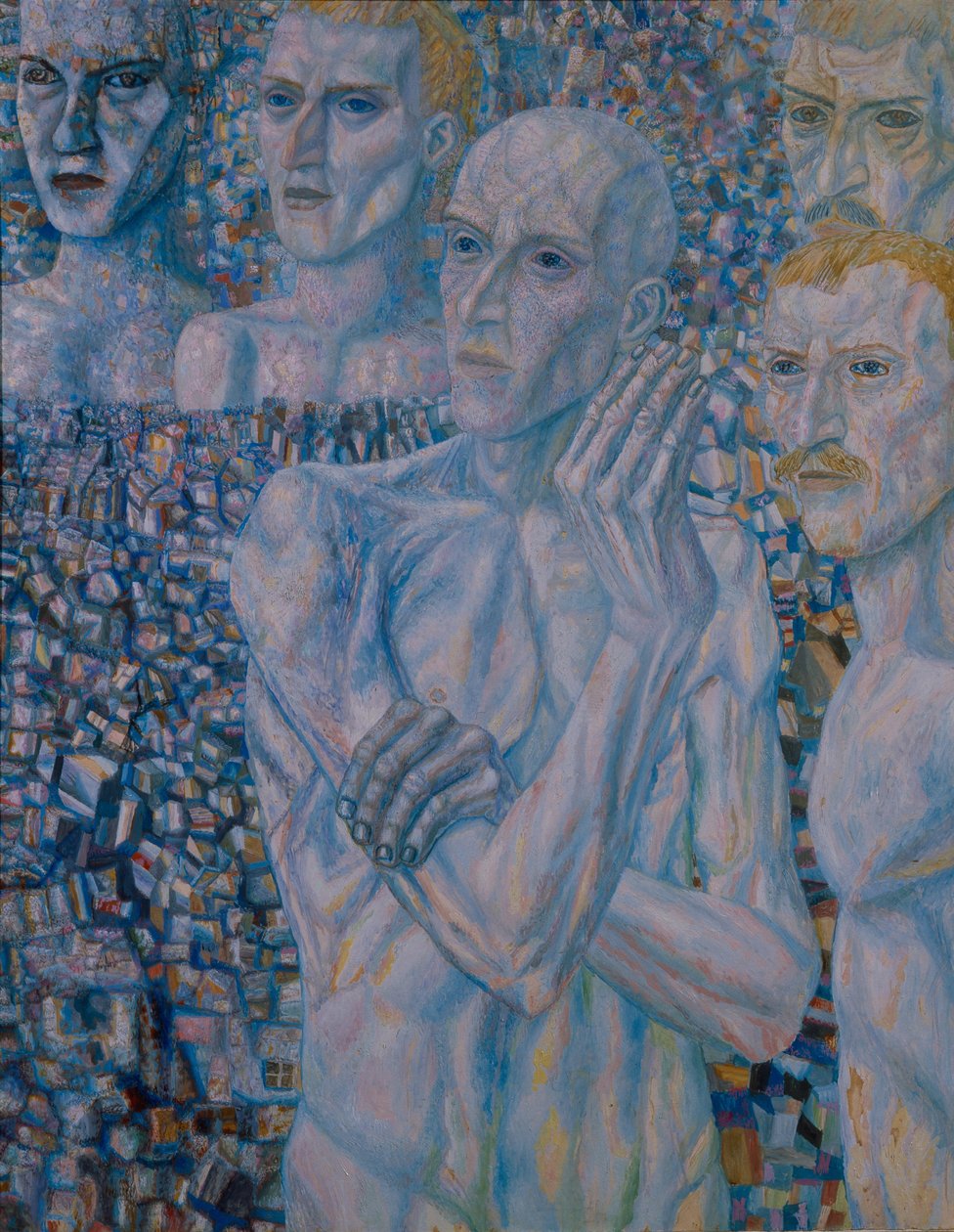 Miehet, 1930-luvun alku tekijältä Pavel Nikolayevich Filonov
