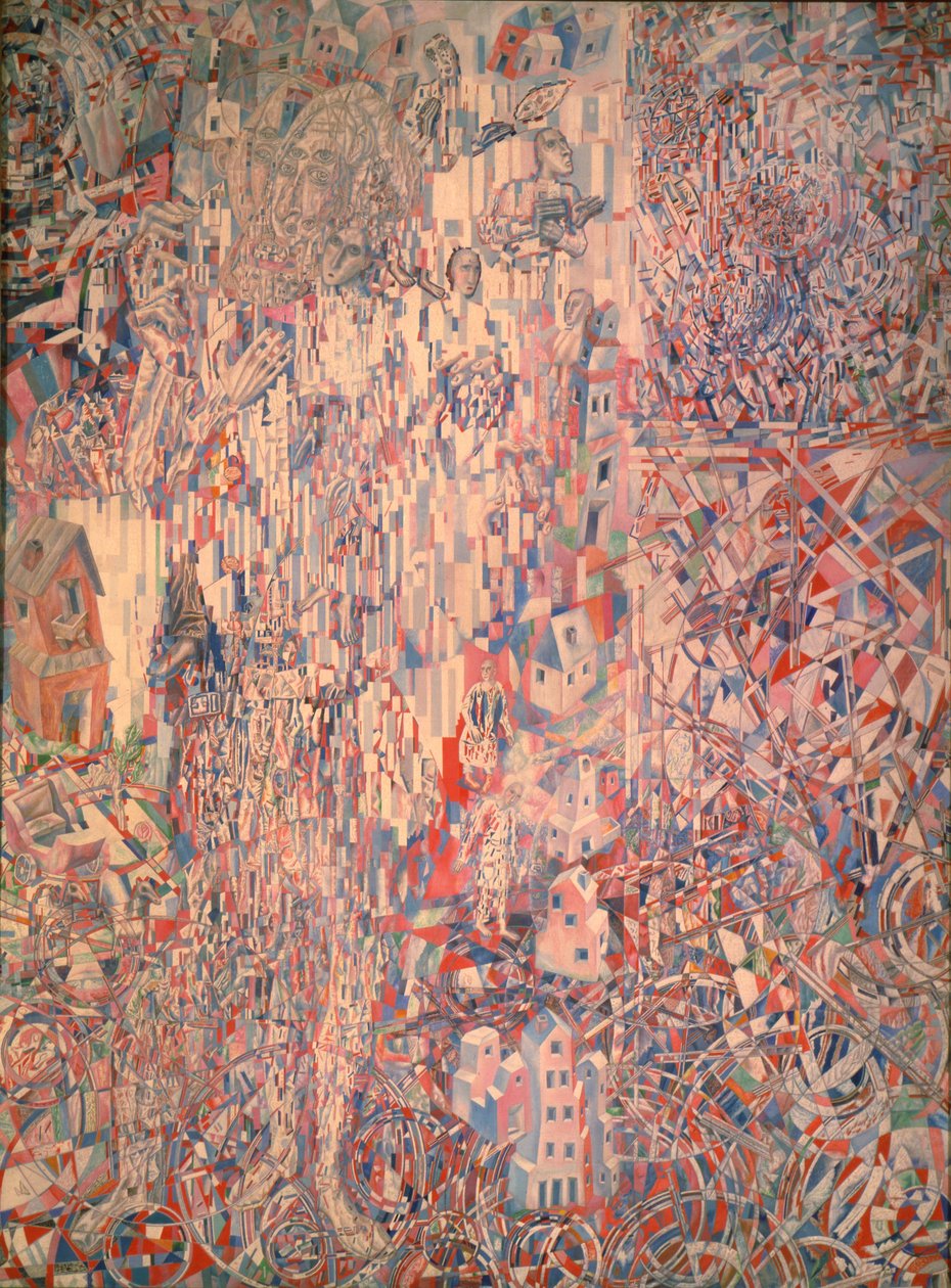 Pietarin proletariaatin kaava, 1920-1921 tekijältä Pavel Nikolayevich Filonov