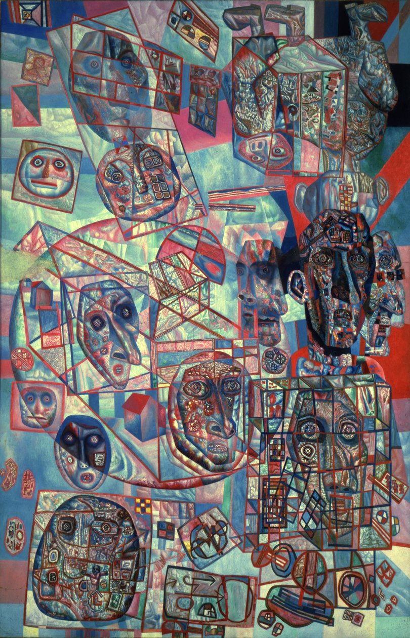 Mies maailmassa, 1925 tekijältä Pavel Nikolayevich Filonov