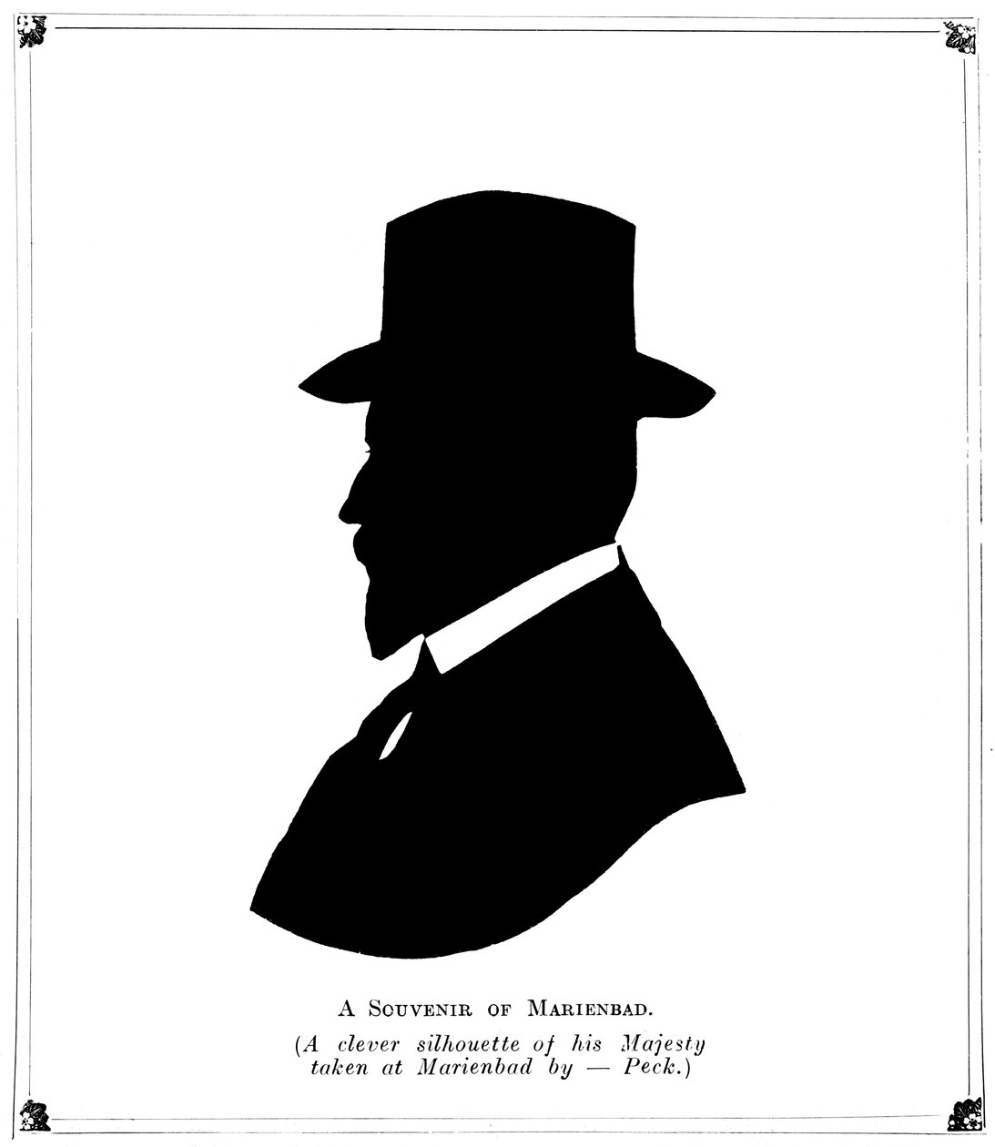 "A Souvenir of Marienbad", 1910. tekijältä Peck