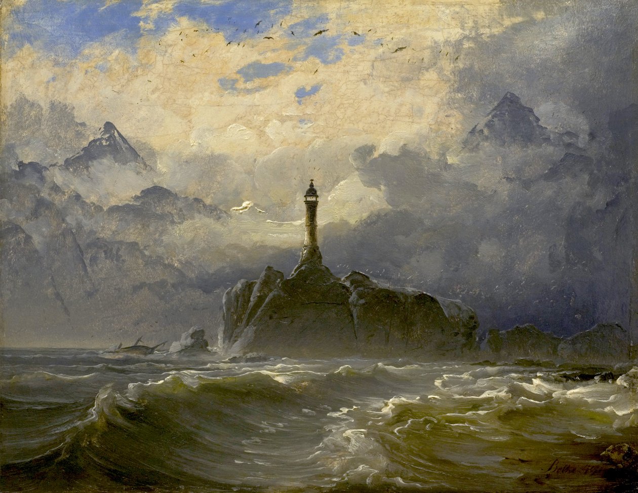 Merimaisema, 1849 tekijältä Peder Balke