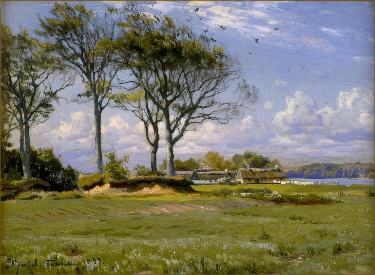 Frühlingslandschaft tekijältä Peder Monsted