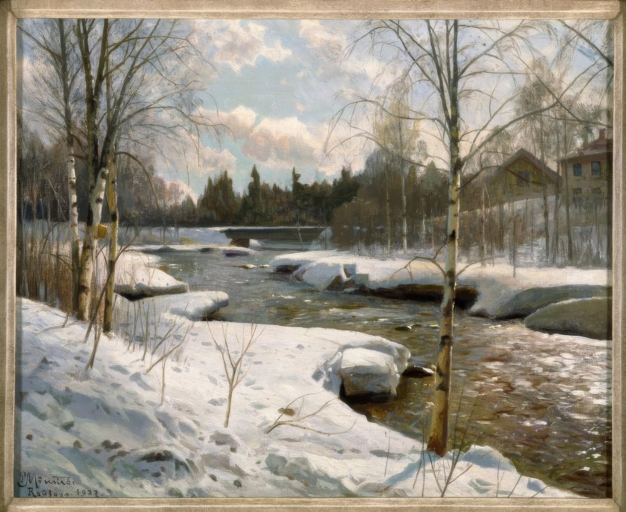 Sonniger Wintertag tekijältä Peder Monsted