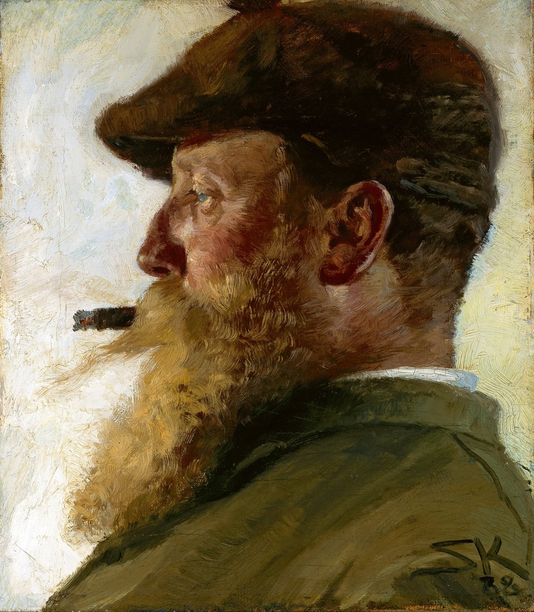Christian Krohg tekijältä Peder Severin Krøyer