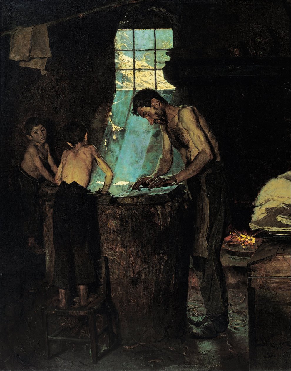 Italialaiset kylävihaajat tekijältä Peder Severin Krøyer