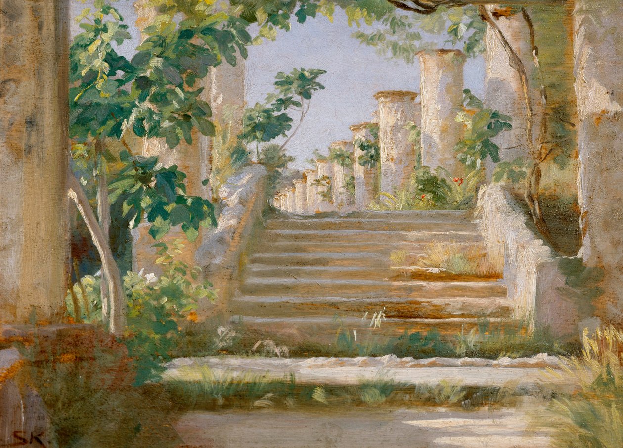 Loggia Ravellossa tekijältä Peder Severin Krøyer