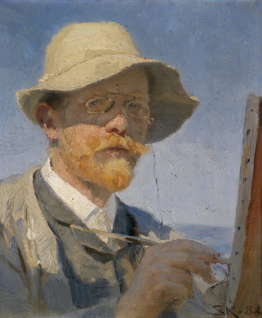 Omakuva tekijältä Peder Severin Krøyer