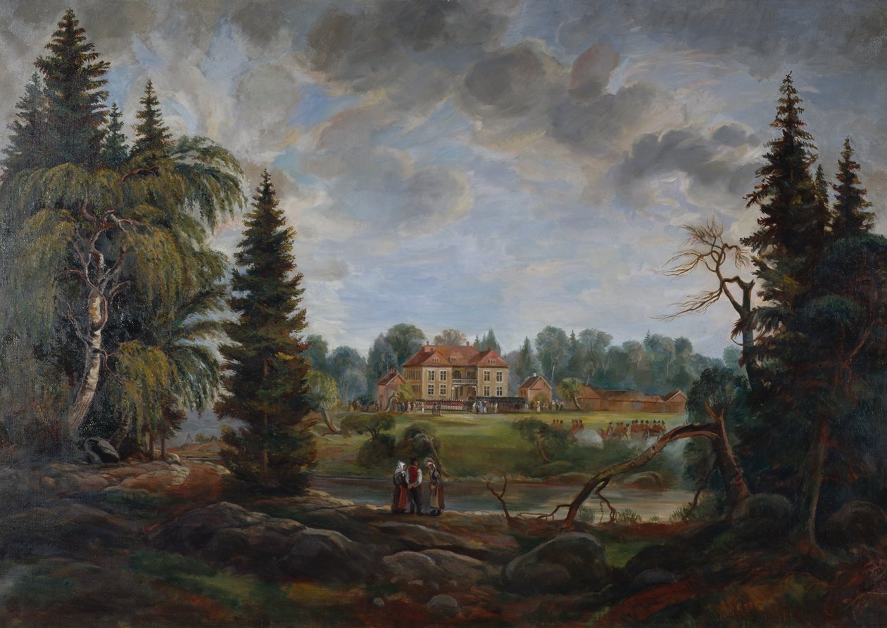 Eidsvoll Building (maalaus) tekijältä Peder (after) Balke