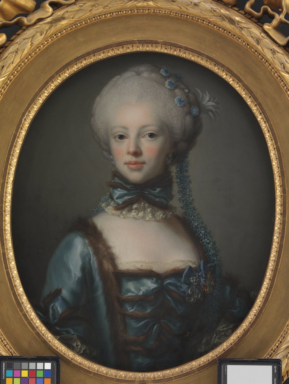 Kreivitär Eleonora Agnes Scheel, os Raben, muotokuva tekijältä Peder Als
