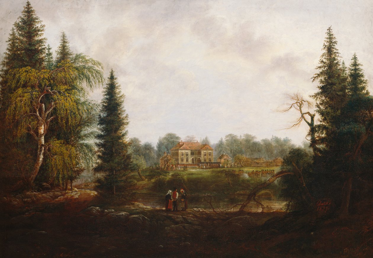 Eidsvoll-rakennus tekijältä Peder Balke