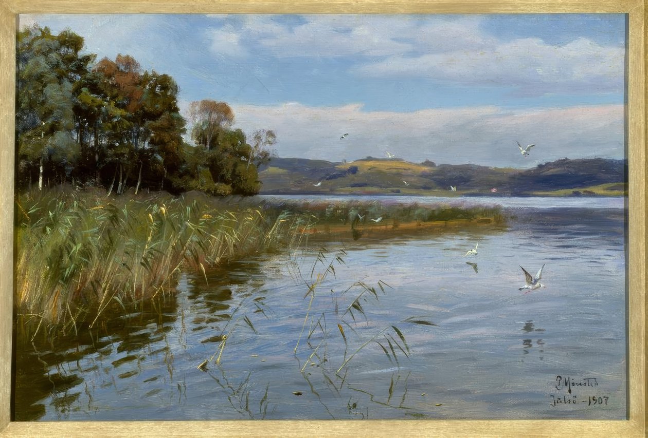 Kesäpäivä järvellä tekijältä Peder Monsted