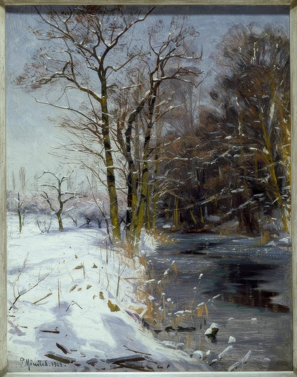 Sonniger Wintertag tekijältä Peder Monsted