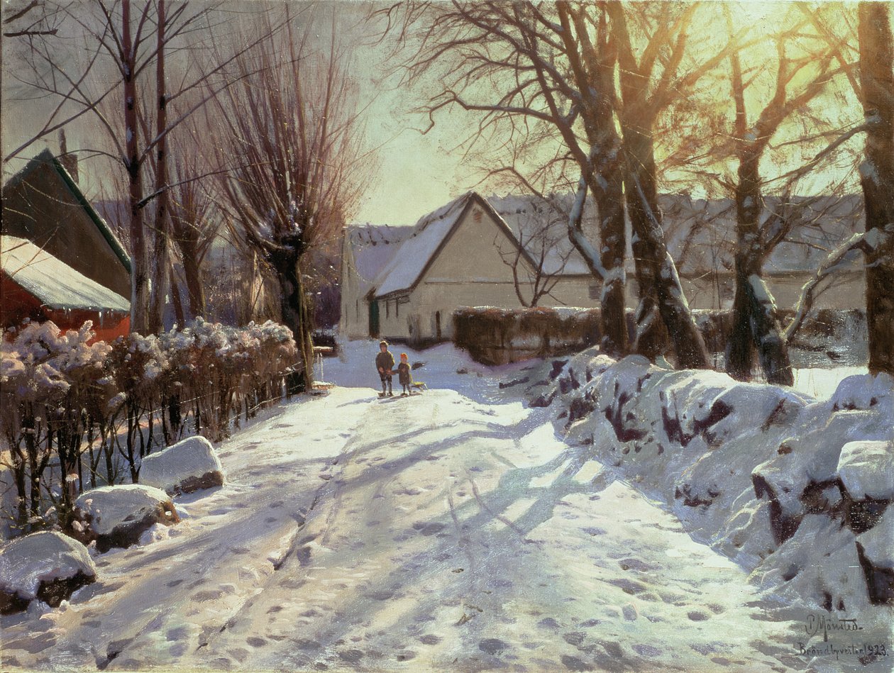 Kotitie, 1923 tekijältä Peder Monsted