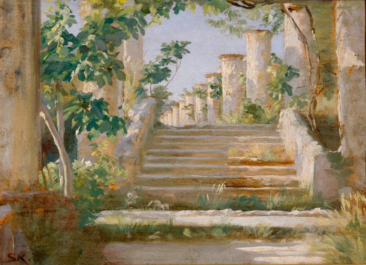 Loggia Ravellossa tekijältä Peder Severin Kroyer