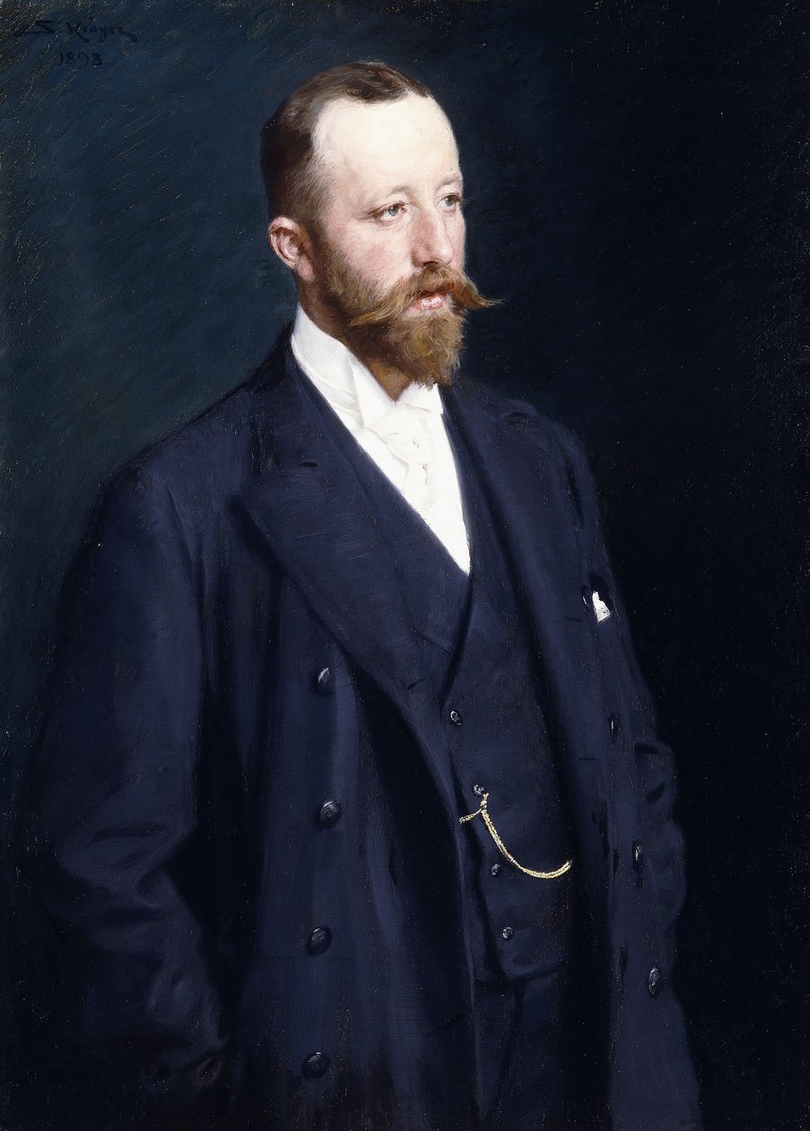 Gentlemanin muotokuva, 1898 tekijältä Peder Severin Krøyer