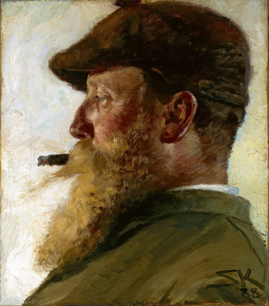 Christian Krohg tekijältä Peder Severin Krøyer