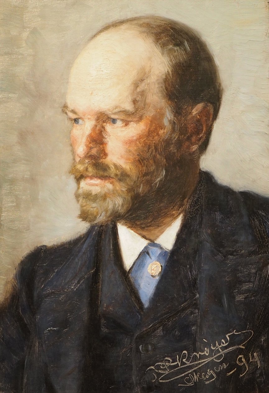Maalari Michael Ancherin muotokuva tekijältä Peder Severin Krøyer