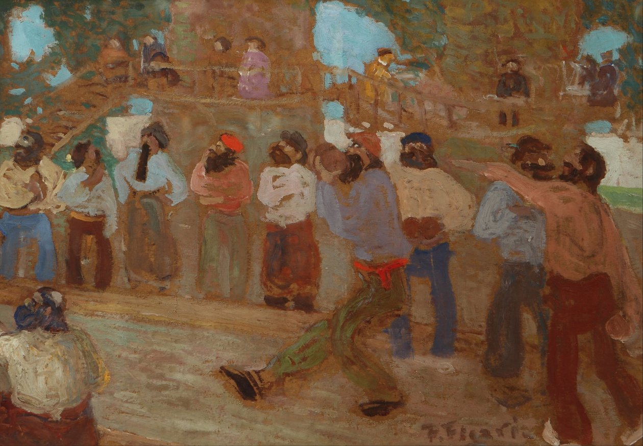 Boccen tuomioistuin tekijältä Pedro Figari