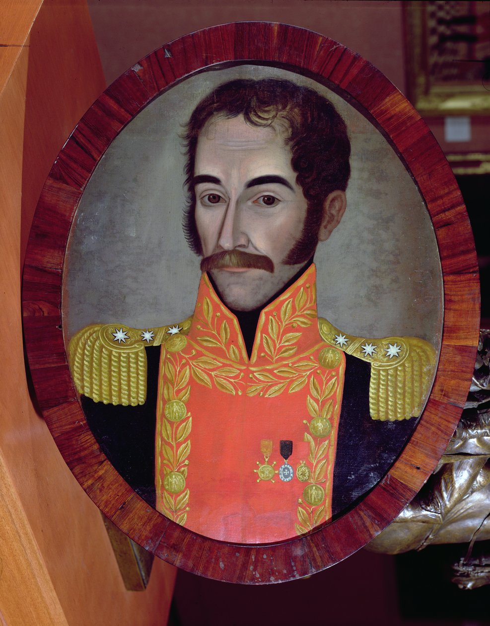 Simon Bolivarin muotokuva, noin 1820 tekijältä Pedro Jose de Figueroa