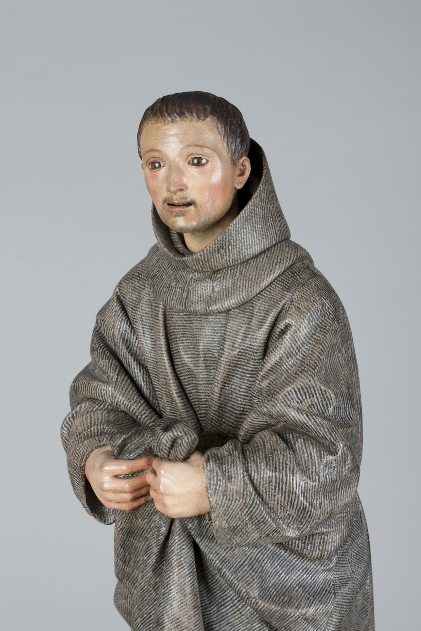 San Diego of Alcala, n. 1665–1670 (monivärinen puu) tekijältä Pedro de Mena