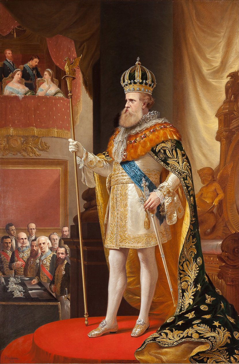 Brasilian keisari Pietari II yleiskokouksen avajaisissa 1872. tekijältä Pedro Américo