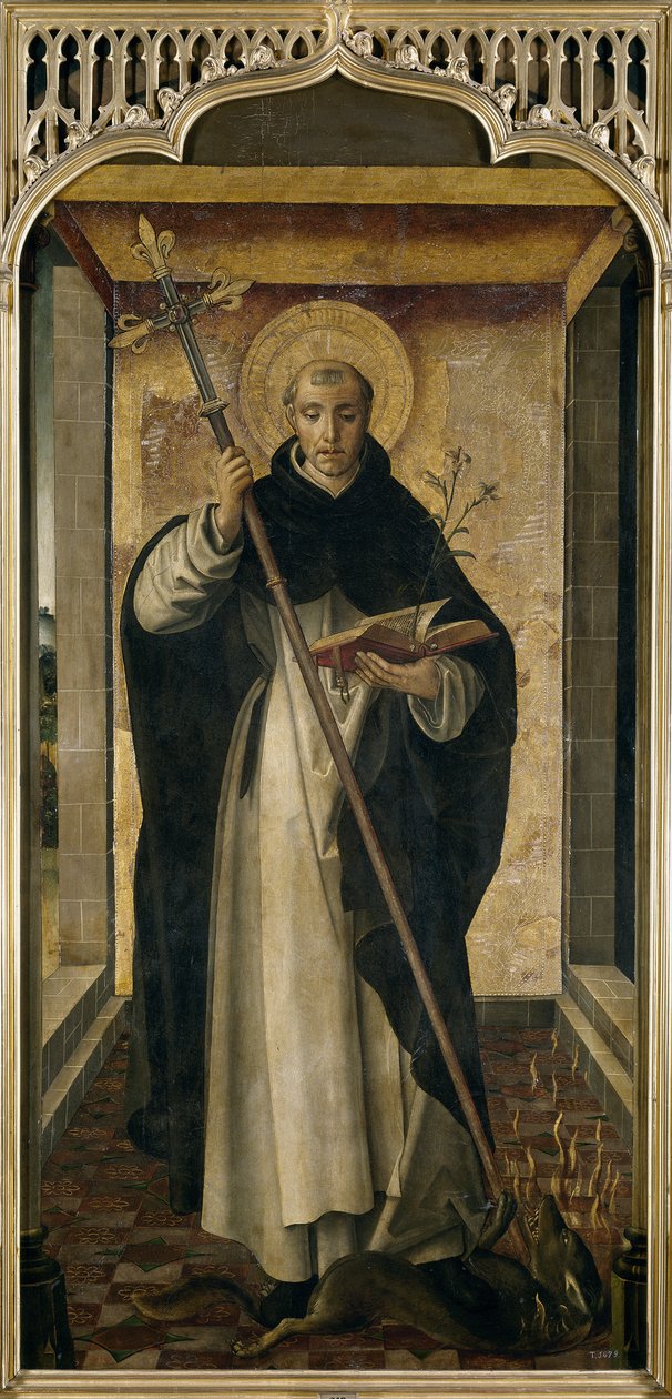 Pyhä Dominic, 1493-1499 tekijältä Pedro Berruguete