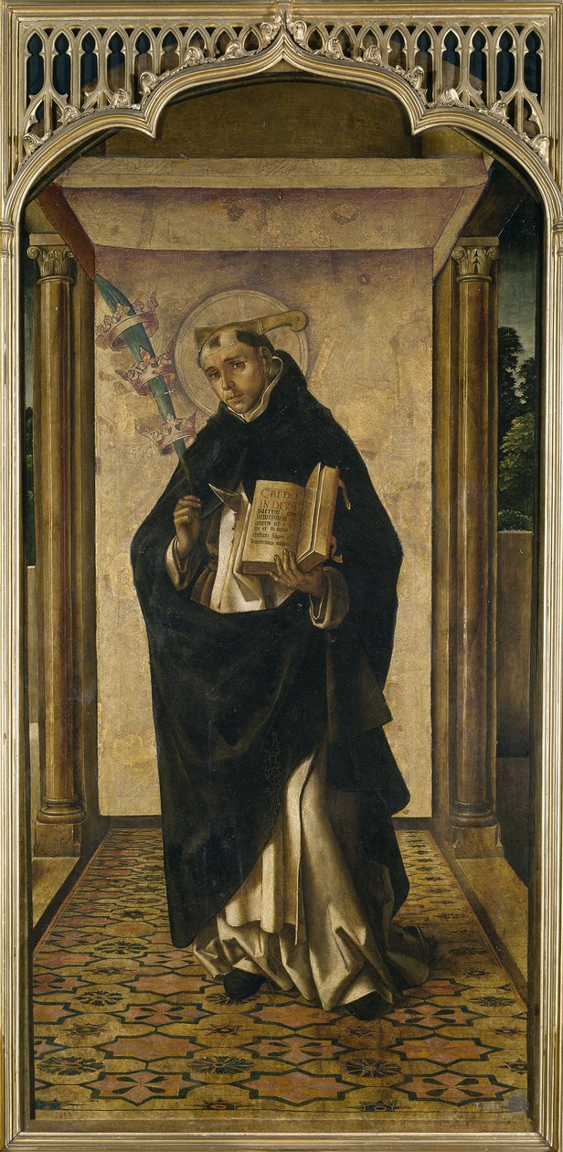 Pyhä Pietari marttyyri, 1493-1499 tekijältä Pedro Berruguete