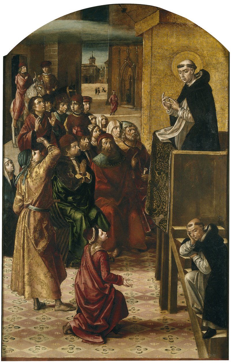 Pilven ihme, 1493-1499 tekijältä Pedro Berruguete