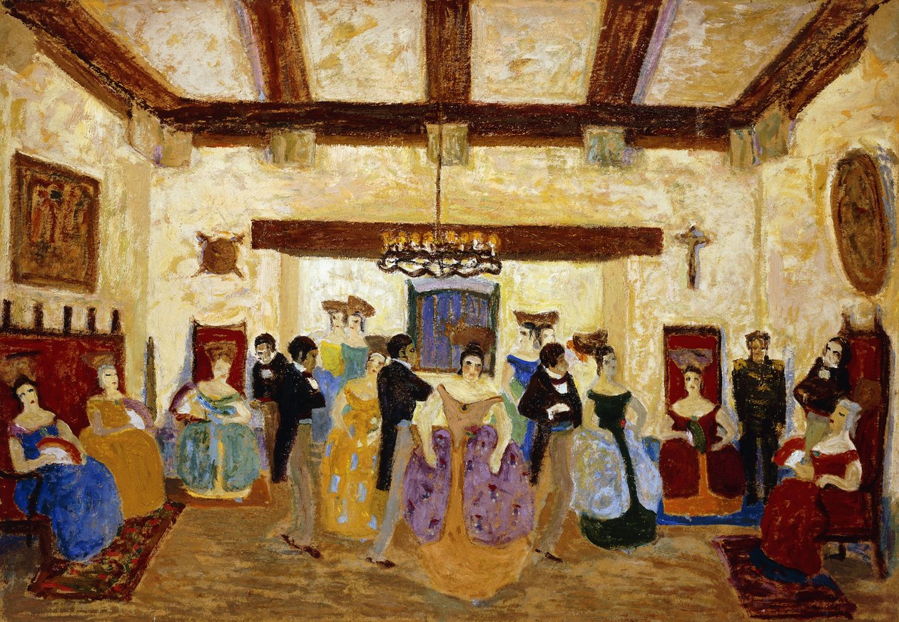 Siirtomaa-kokous; Reunion Colonial tekijältä Pedro Figari