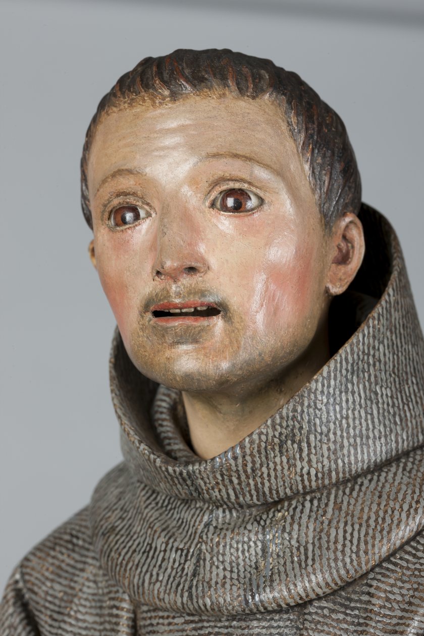 San Diego of Alcala, n. 1665–1670 (monivärinen puu) tekijältä Pedro de Mena