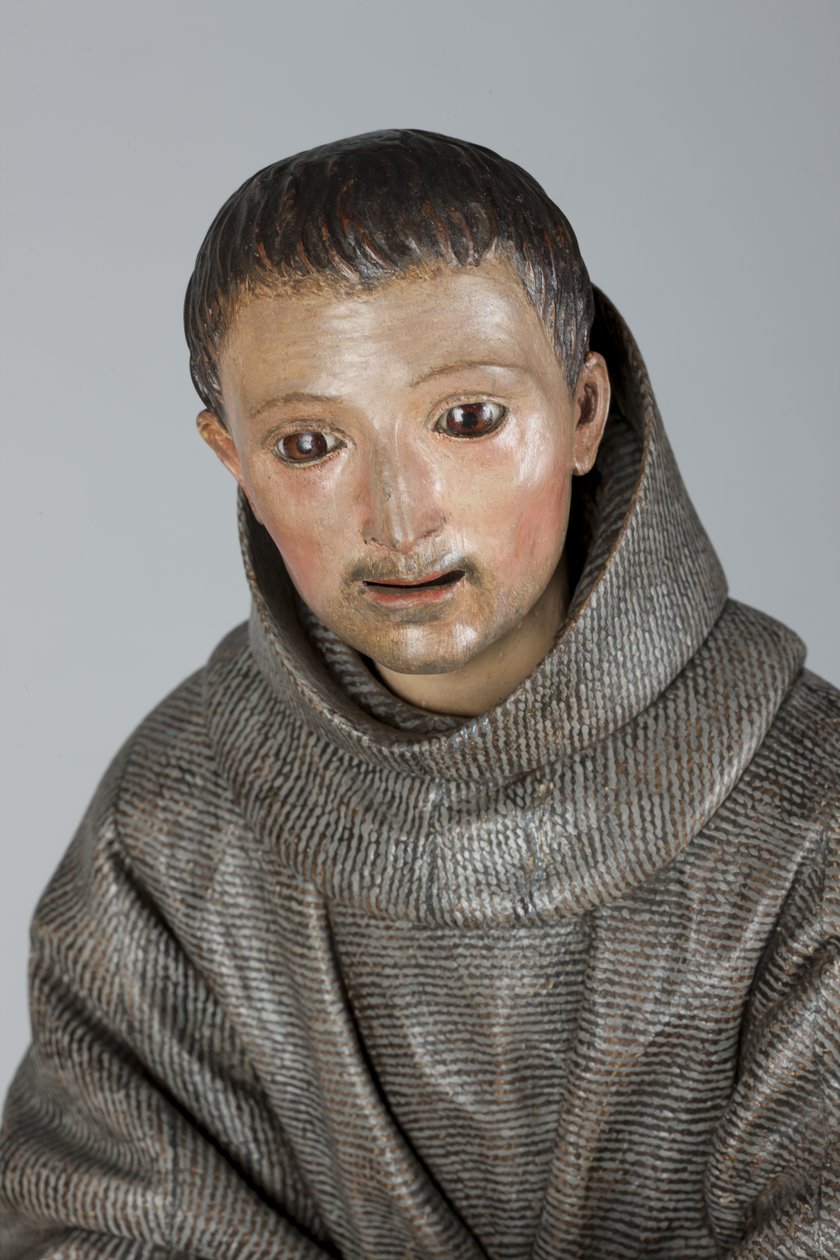 San Diego of Alcala, n. 1665–1670 (monivärinen puu) tekijältä Pedro de Mena