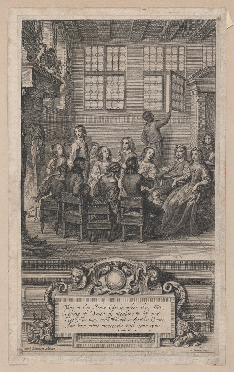 William Cavendishin perhe, Newcastle-upon-Tynen markiisi, 1656, 1656. tekijältä Peeter Clouwet