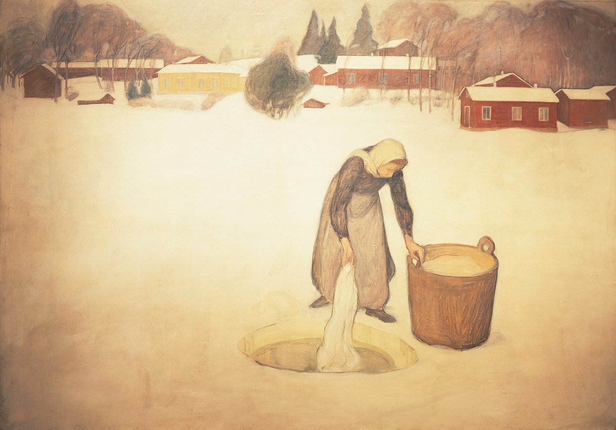 Suomi, Pesukone tekijältä Pekka Halonen