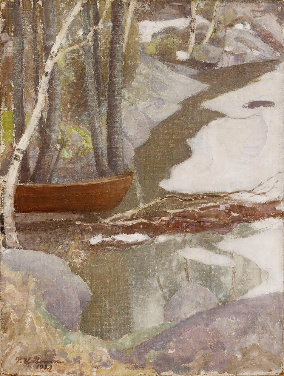 Kevätmaisema, 1929. tekijältä Pekka Halonen