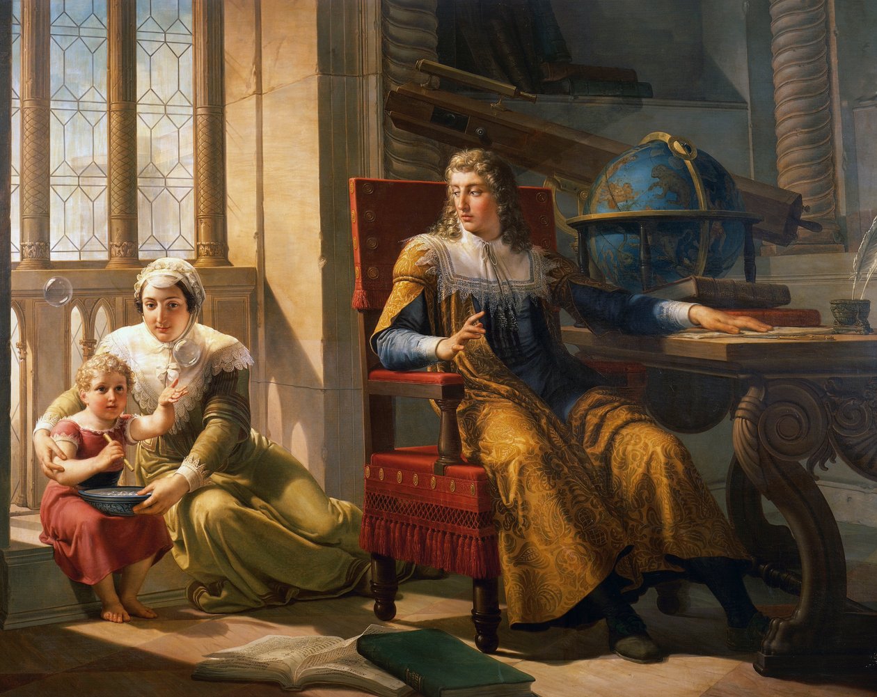 Isaac Newtonin löytö valon taittumisesta tekijältä Pelagio Palagi